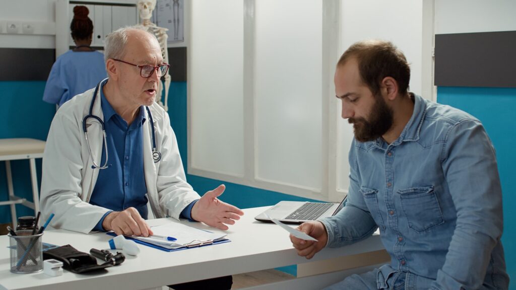 Stress blood test